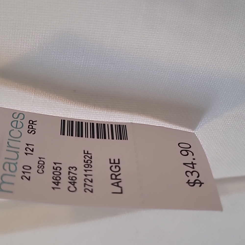 Maurices Whit Dress - Picture 2 of 5